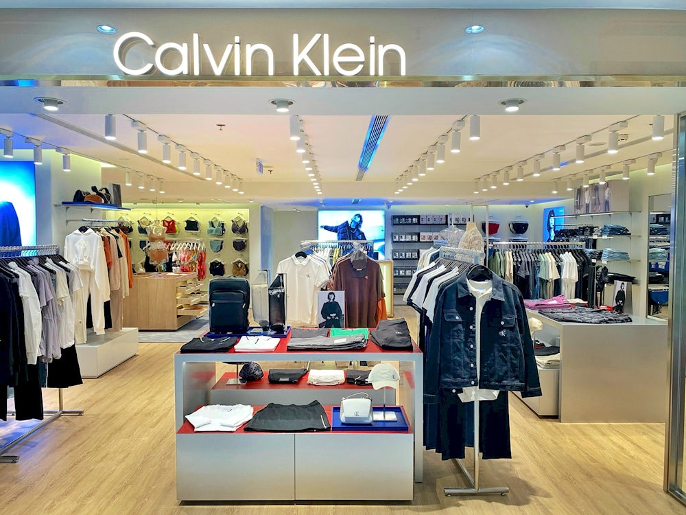Calvin Klein, a famous fashion brand, opens a new store at Trang Tien Plaza